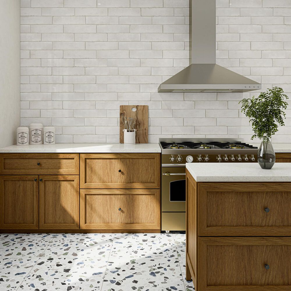 Dal-Tile Relicca Pristine 4" x 16" Handcrafted Ceramic Tile, , large