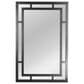 Creative Coop Vintage Glass Wall Mirror in Black, , large