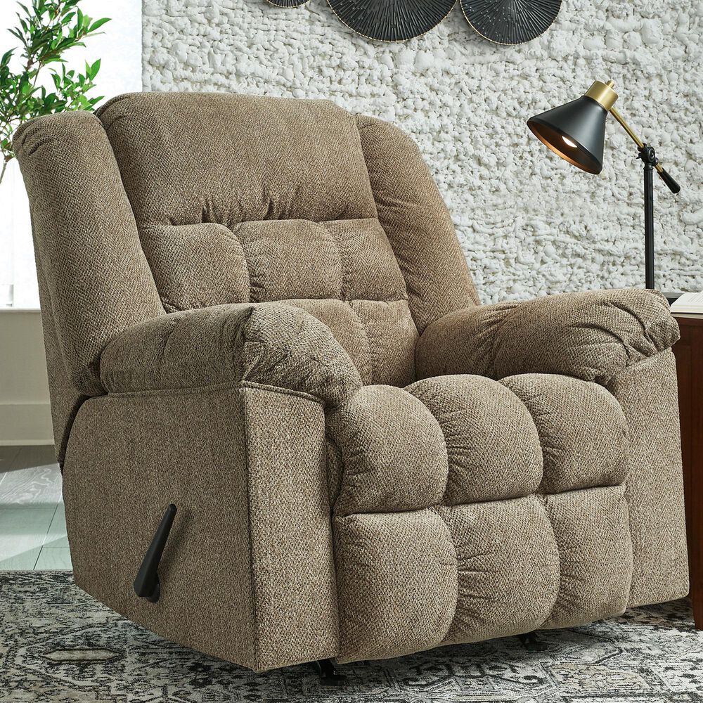 Ashley Kegler Manual Rocker Recliner in Briar, , large
