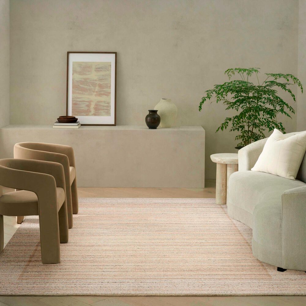 Nourison Ridge Beige and Ivory 9'9" x 13'9" Area Rug, , large