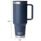 YETI Rambler 40 oz Travel Str Mug White, , large