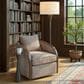 LumiSource Gemma Swivel Accent Chair in Mocha, , large