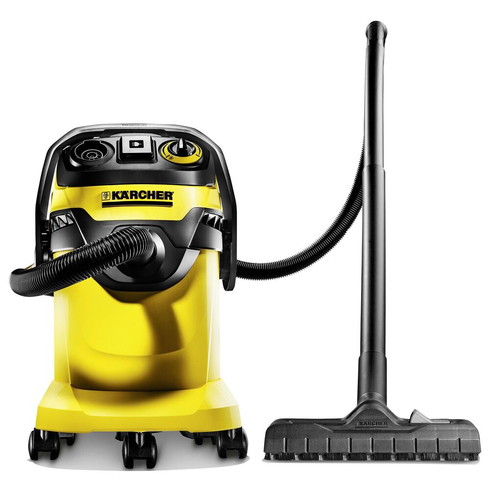 Karcher WD 5 P Wet and Dry Vacuum with 6.6 Gallon Tank in Yellow, , large