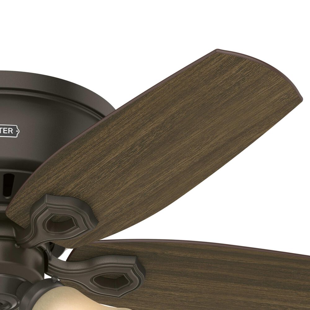 Hunter Builder Low Profile 42&quot; Ceiling Fan with Lights in New Bronze, , large