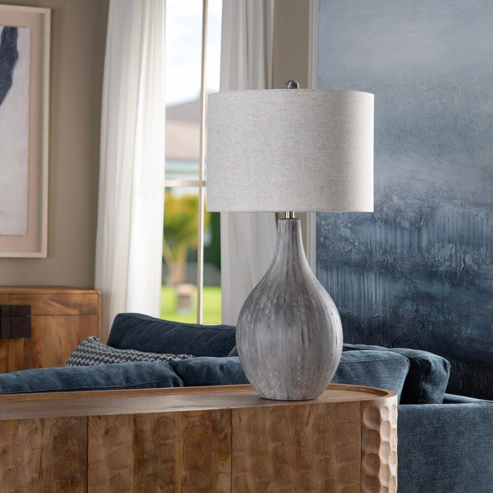 Slatehouse Dillon Table Lamp in Blue, , large