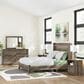 Ashley Elbrim 4-Piece Full Panel Bedroom Set in Weathered Brown, , large