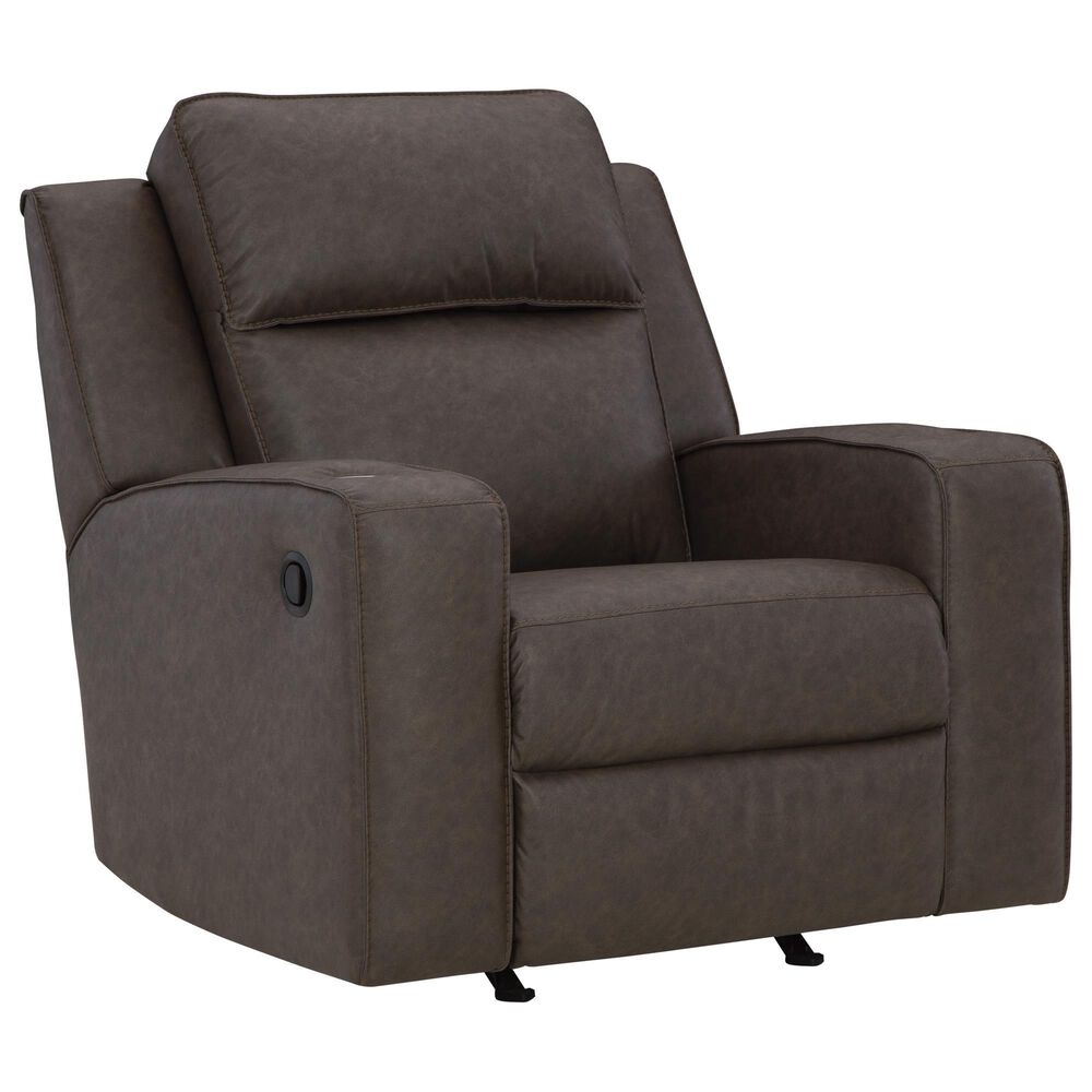 Ashley Lavenhorne 3-Piece Manual Reclining Living Room Set in Umber, , large