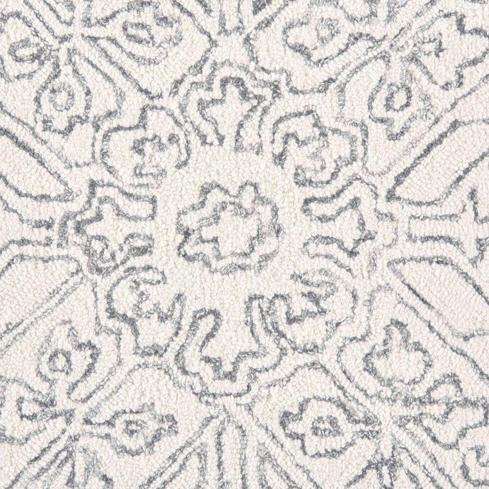 Feizy Belfort 10&#39; x 14&#39; Ivory and Charcoal Area Rug, , large