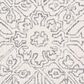 Feizy Belfort 10" x 14" Ivory and Charcoal Area Rug, , large