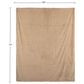 Timberlake 60" x 70" Faux Fur Throw Blanket in Taupe, , large