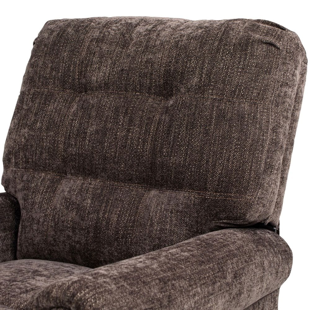 Jennifer Taylor Home Irwin Power Lift Assistance Recliner Chair in Chocolate Brown, , large