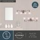 Vaxcel Standford 4-Light Bathroom Vanity in Brushed Nickel, , large