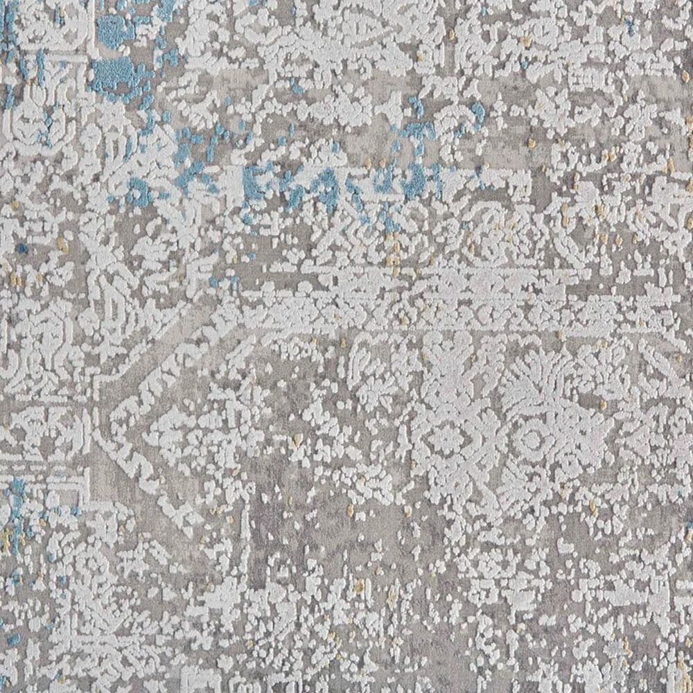 Feizy Cadiz 12&#39; x 18&#39; Ivory and Blue Area Rug, , large