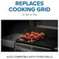 Napoleon Reversible Griddle for Pro 500 and Prestige 500 Grill Models in Black, , large
