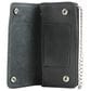 Black Canyon Outfitters 7" Leather Wallet Biker with Chain in Black, , large