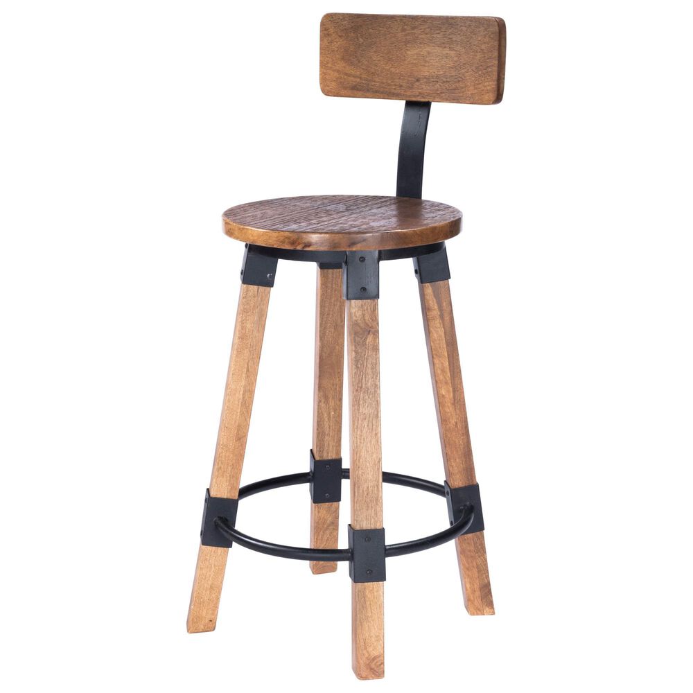 Butler Masterson Counter Stool in Natural Wood, , large