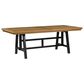 Ashley Galliden Extension Dining Table in Black and Brown - Table Only, , large