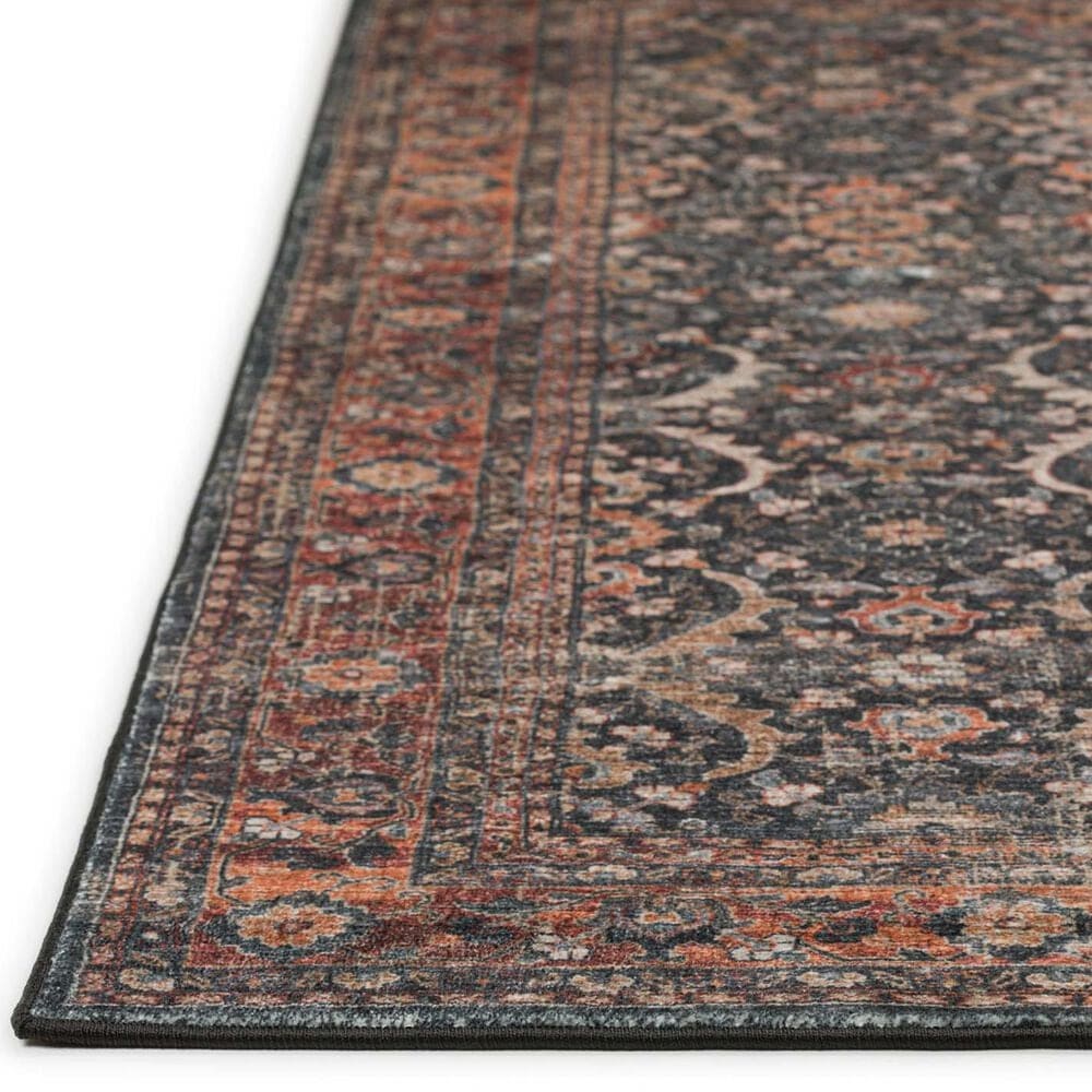 Dalyn Rug Company Jericho JC1 2&#39;6&quot; x 12&#39; Charcoal Indoor/Outdoor Runner, , large