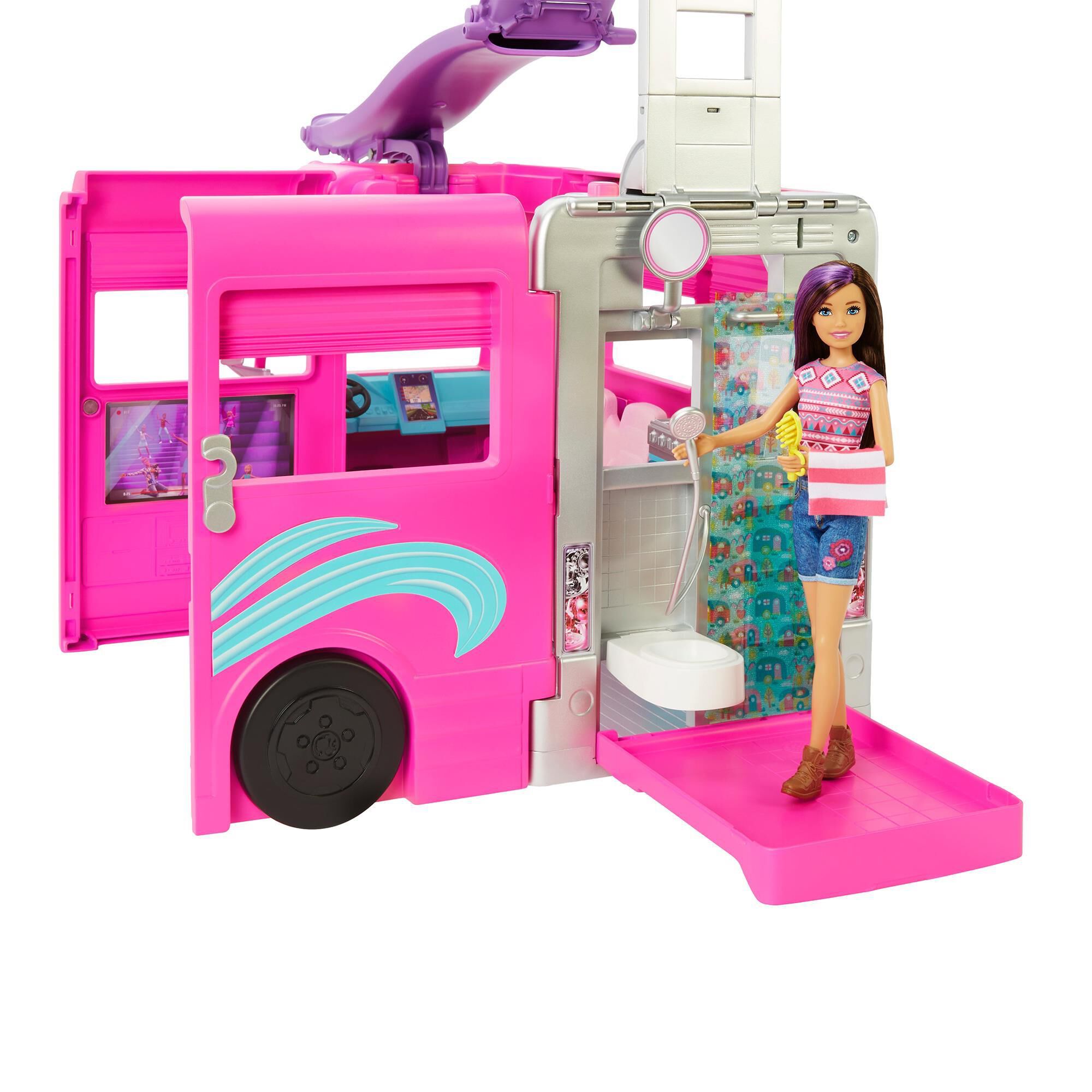 Barbie giant camper van hot sale