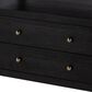 Butler Specialty Company Nora 2-Drawer Wide Nightstand with Open Shelf in Coffee Brown, , large