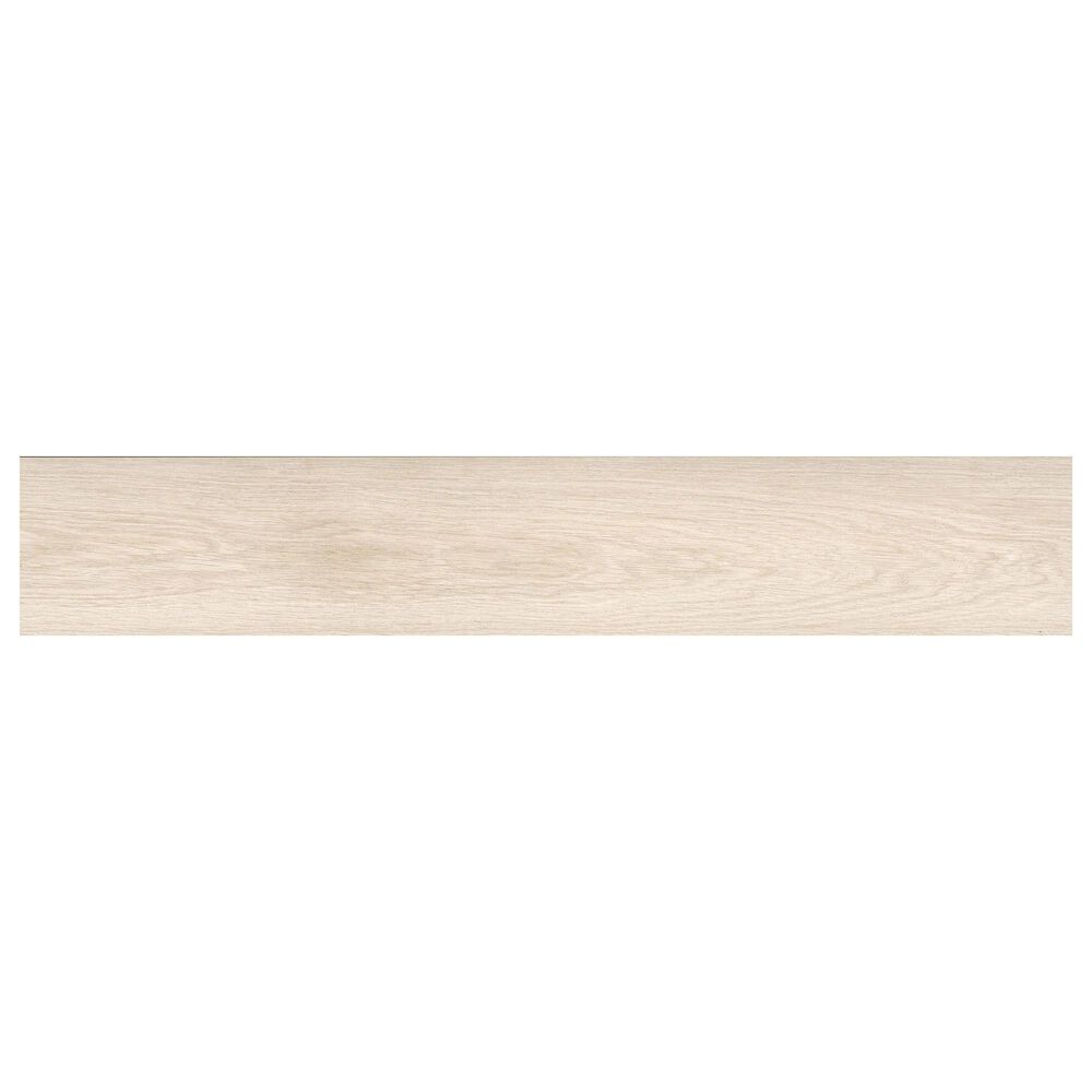 Emser Building Blocks Wood White 8" x 47" Porcelain Tile, , large