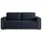 Lifestyle Solutions Riles Stationary Storage Sofa in Navy Blue, , large