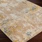 Surya Reina Cream, Light Gray, Light Brown, Tan, Denim and Mustard 10" x 13"11" Area Rug, , large