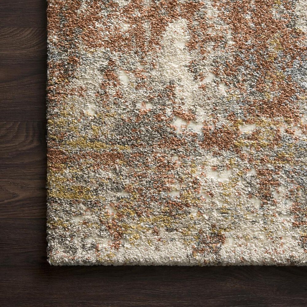 Loloi Landscape LAN-03 2&#39;2&quot; x 12&#39;7&quot; Rust Runner, , large