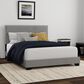 The Monday Company Full Upholstered Bed in Gray, , large