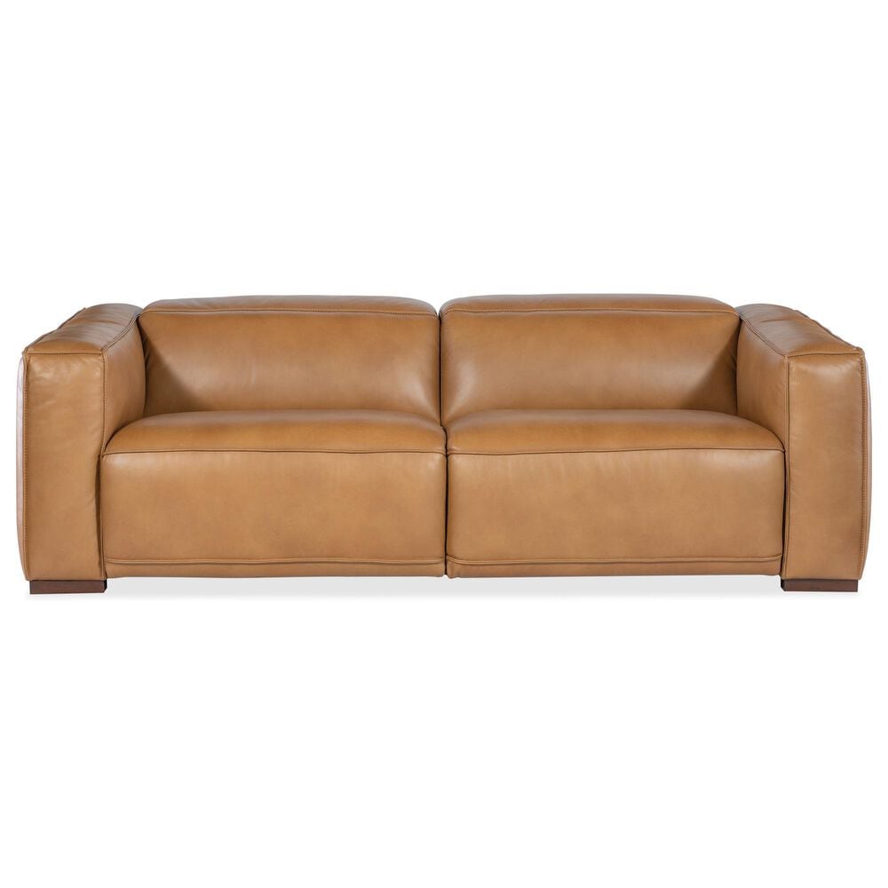 Hooker Furniture Fresco Power Reclining Sofa in Zen Caramel, , large