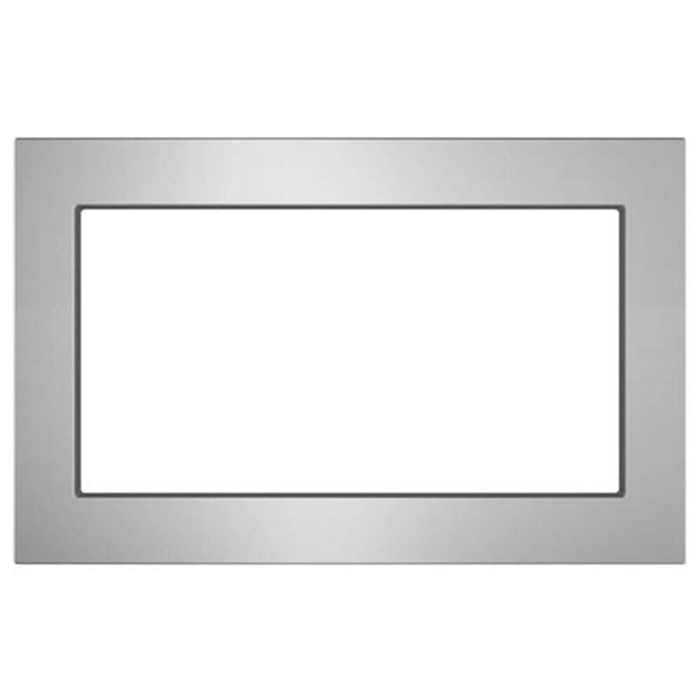 GE Appliances 30" Built-In Microwave Trim Kit in Stainless Steel, , large