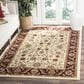 Safavieh Lyndhurst LNH215 5"3" x 7"6" Ivory and Red Area Rug, , large