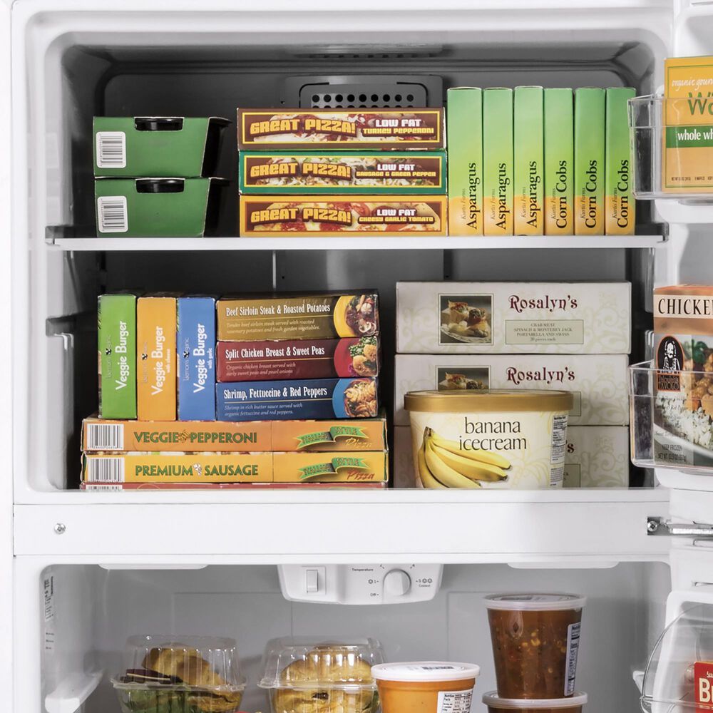 GE Appliances 19.2 Cu. Ft. GTS19KYNRFS Top Freezer Refrigerator in Stainless Steel, , large