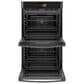 GE Profile 30" Smart Built-In Convection Double Wall Oven - Black Stainless Steel, , large