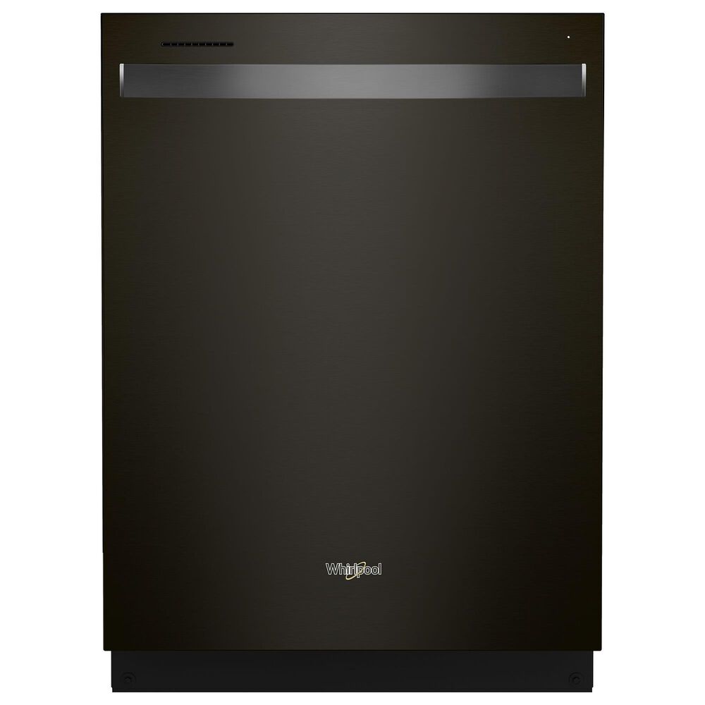 Whirlpool 24" Built-In Bar Handle Dishwasher with 47 Decibel in Black Stainless Steel, , large