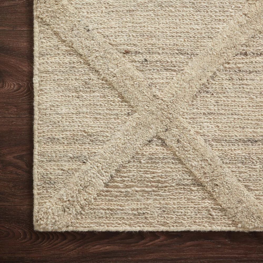 Magnolia Home Hunter 2&#39;6&quot; x 7&#39;6&quot; Oatmeal Runner, , large