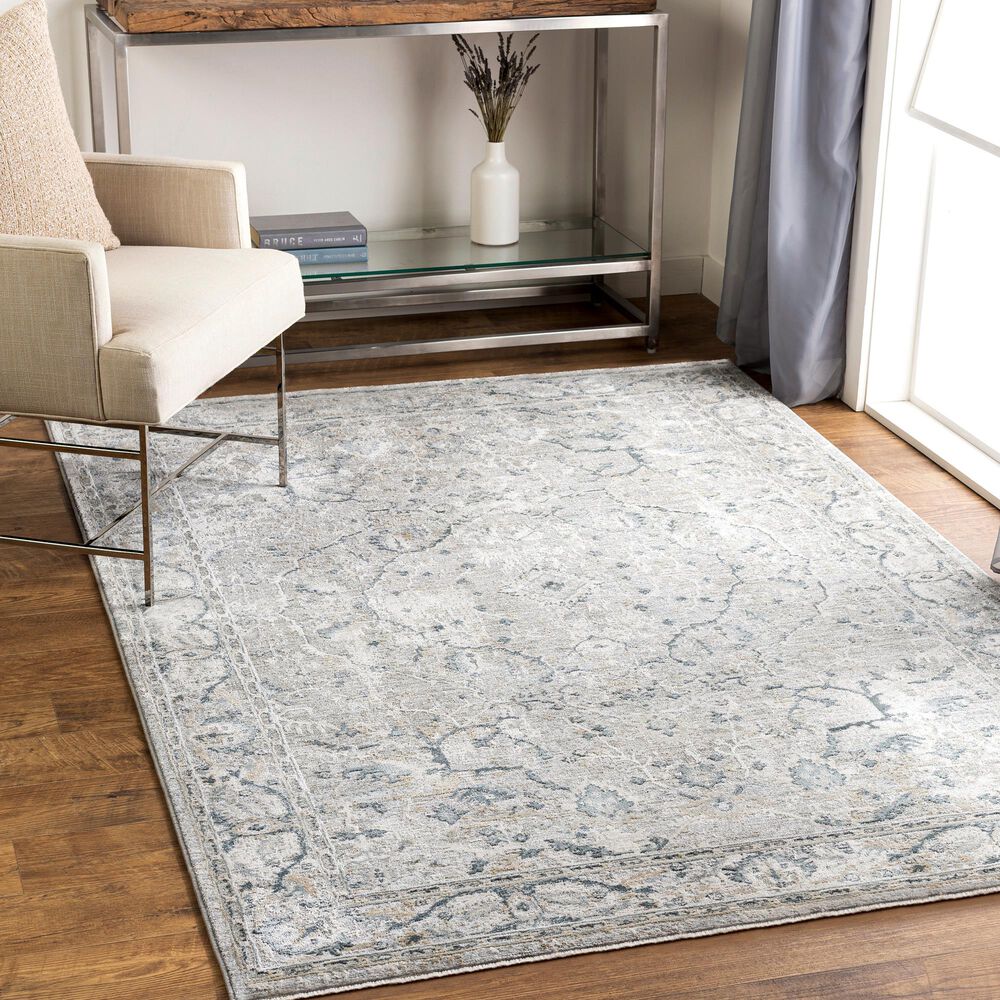 Surya Brunswick 10&#39; x 14&#39; Green, Sage, Denim and Beige Area Rug, , large