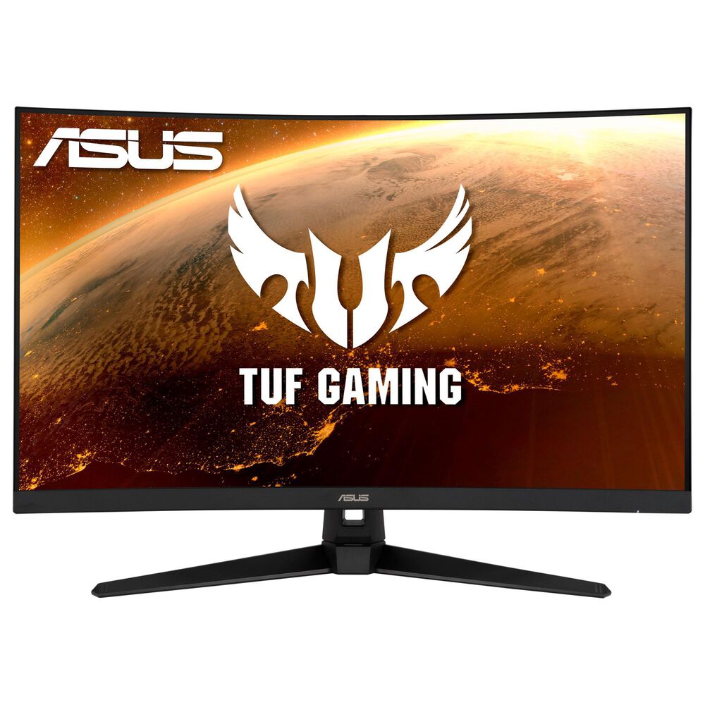 ASUS 31.5" WQHD Curved ELMB Sync and FreeSync Premium HDR Gaming Monitor, , large