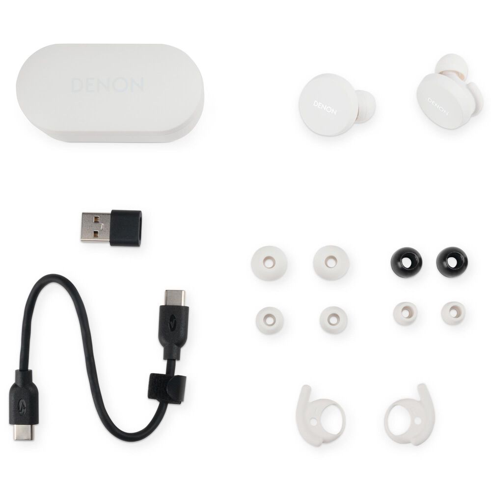 Denon Perl True Wireless Earbuds in White, , large