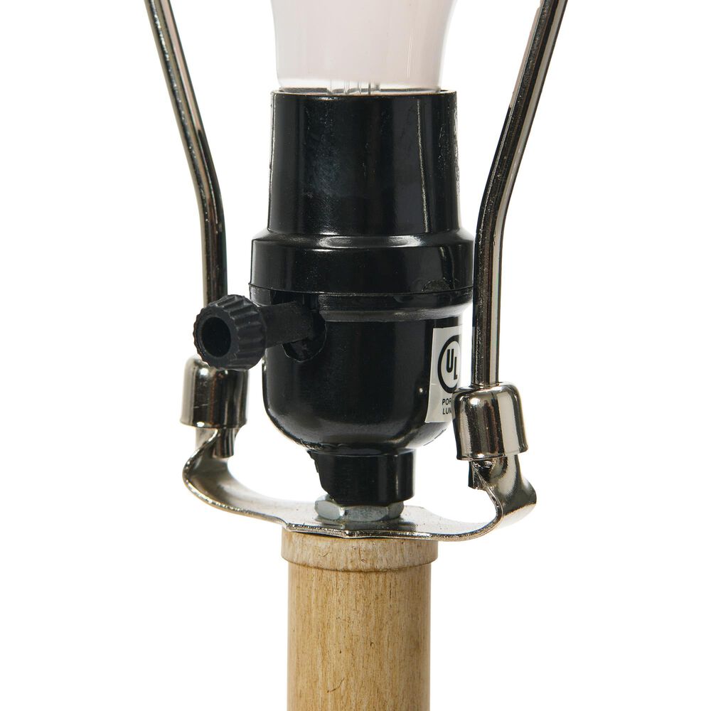 Creative Coop 12" Round Cement Desk Lamp in Cement Grey, , large