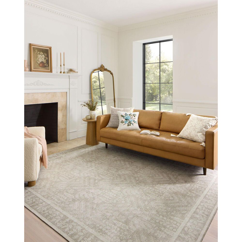 Rifle Paper Co. x Loloi Maison Bough 5&#39; x 7&#39;6&quot; Natural Area Rug, , large