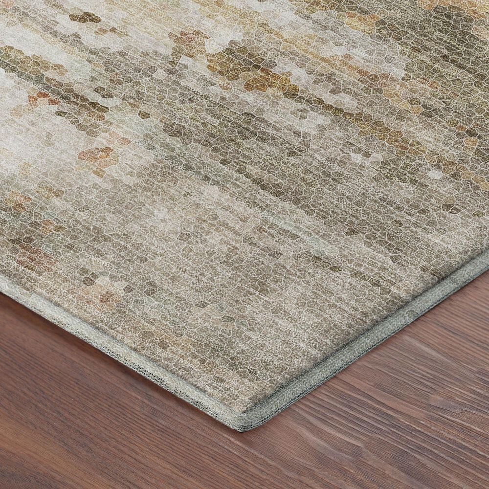 Dalyn Rug Company Lumara Khaki 8' Round Indoor/Outdoor Area Rug, , large