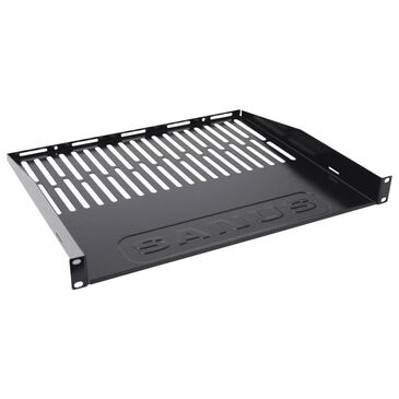 Sanus 1U Vented Rackmount Shelf in Black, , large