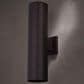 Vaxcel Chiasso 20" 2-Light Outdoor Wall Sconce in Deep Bronze, , large