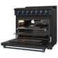 Thor Kitchen Gordon Ramsay 6 Cu. Ft. Professional Gas Range with Blue Handle Kit in Black, , large