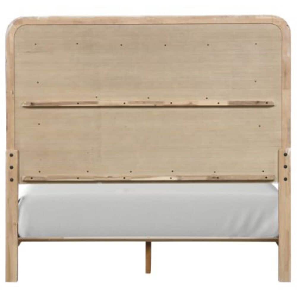Furniture of America Handforth Queen Panel Bed in Natural, , large