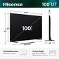 Hisense 100" Class U7 Series Mini-LED QLED UHD 4K - Smart Google TV, , large