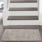 Nourison Silk Shadows SHA02 2" x 3" Silver Area Rug, , large