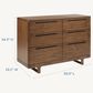 Maxi Cosi Embraced Forms 6-Drawer Dresser in Chestnut, , large