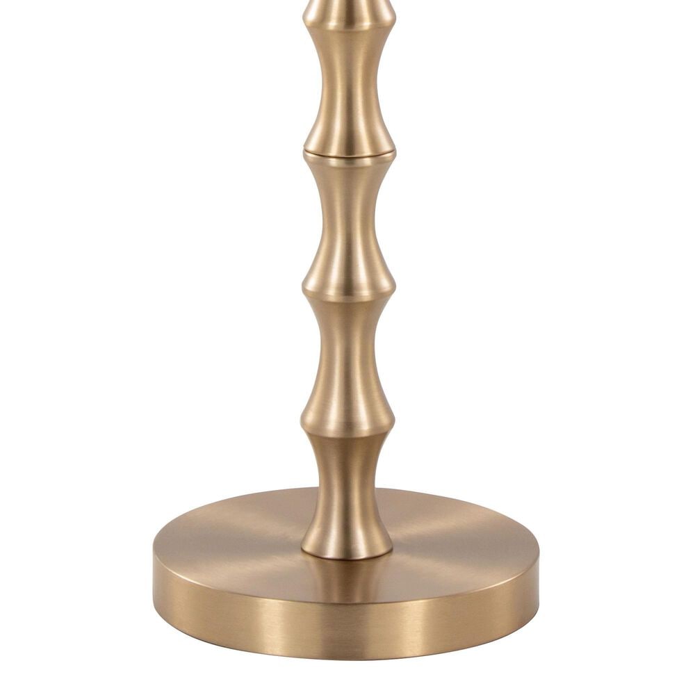 Lumisource Bora 26.75&quot; Accent Table in Gold, , large